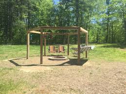 Multiple swings around fire pit. Porch Swing Fire Pit 12 Steps With Pictures Instructables