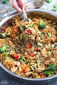 Flour, mushrooms, oil, medium onion, brown rice, salt, chicken stock and 3 more. One Pot Teriyaki Rice With Chicken Vegetables Video Instant Pot Pressure Cooker Life Made Sweeter