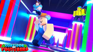 Roblox tiene muchos juegos geniales hechos por jugadores como tú! Evento Corridor Of Youtubers Roblox Youtubers Roblox Private Server