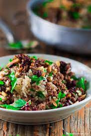Ground Beef And Rice Recipe The Mediterranean Dish Mediterranean Recipes Beef Recipes Middle East Recipes