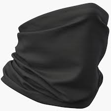 Bandana 01 Black Pbr 3d Model 3d Model Model Mask