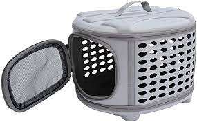 pawhut transporttasche tragetasche fur tiere hunde hundetasche katze lichtgrau amazon de haustier hundetasche tiere hund tiere