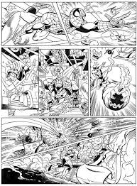 Black And White Marvel Comic Strip Wallpaper Home Johnroyleart Spiderman Comic Comic Book Parties Superhero Spiderman