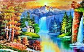 Maybe you would like to learn more about one of these? Waterfall Desktop Wallpaper Drawing Landscape Png Transparent Background Waterfall Transparent 820x643 Wallpaper Teahub Io