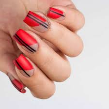 Simple twists on the classic color. 45 Stylish Red And Black Nail Designs You Ll Love Be Modish