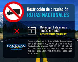 Restricciones A La Circulacion Fadeeac