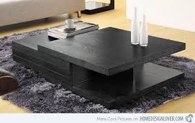 15 Modern Center Tables Made From Wood Home Design Lover Modern Square Coffee Table Living Room Accent Tables Coffee Table Living Room Modern