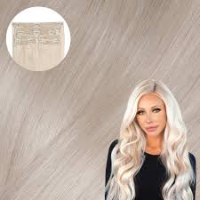 Goo goo human hair extensions clip in natural ombre ash blonde to golden blonde and platinum blonde remy clip in hair extensions straight long 20 inch 120g. Platinum Blonde Clip In Hair Extensions Cashmere Hair