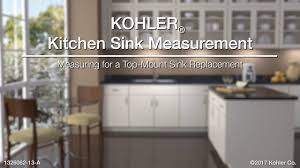 This is made possible only thanks to the adverting on our site. Measuring For A Top Mount Sink Replacement Youtube