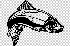 Rainbow fish clipart black and white. Rainbow Trout Png Clipart Automotive Design Black Black And White Brook Trout Brown Trout Free Png