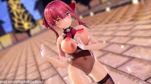 宝鐘マリン エロMMD】宝鐘マリンでLUVORATORRRRRY!【ホロライブ】｜俺の3Dエロ動画