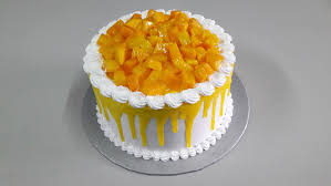 Tutup api dan bolehlah dikeluarkan dari kuali. Kek Mangga Saiz 7 2 Layer Filling Azie Azmi Bakery Facebook