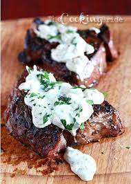 Rib Eye Steaks With Horseradish Mustard Sauce Recipe Recipes Ribeye Steak Cooking Recipes
