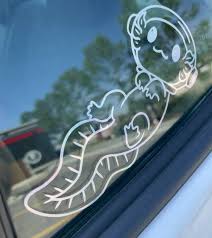 Space Axolotl Decal