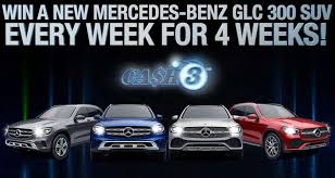Over the years, lucky winners have driven off with the keys to 49 vehicles, including a chevrolet corvette and dodge viper. Cash 3 Car Giveaway Win A Mercedes Benz 300 Glc Suv From Ga Lottery