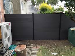 Cloture De Jardin Composite Anthracite A Mons En Baroeul Cloture Jardin Mobilier Jardin Cloture