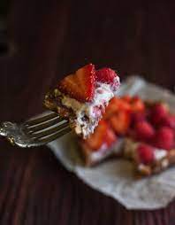 No Bake Coconut Cream Fruit Tarts Sweetphi Recipe Whole Food Desserts Whole 30 Dessert Fruit Tart Recipe