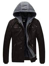 Wantdo In 2021 Faux Leather Jacket Men Faux Leather Jackets Real Leather Jacket