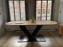 v poot zwaar zwart industriele tafel tafelpoten tafels