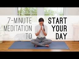 7 Minute Meditation To Start Your Day Yoga With Adriene Yoga With Adriene Morning Meditation Restorative Yoga