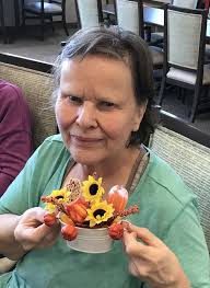 Our Wellness Though the Arts project saw us working with fun and stylish  fall colors that made us smile as we placed each piece into place. One  resident even described our projects