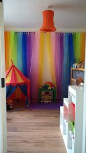 Regenbogen Wandvorhang Spielraum Ikea Zirkuszelt Kallax Speicherlosung Mid Regenbogen Wandvorhang Rainbow Room Girls Rainbow Bedroom Rainbow Playroom