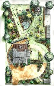 Elements Of Landscape Design Best Landscape Sketch Ideas Images On Landscaping Home Improvement Natu Landscape Design Drawings Landscape Plans Landscape Design