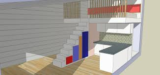 Il varie selon le modèle de placoplâtre choisi. Un Studio Avec Mezzanine Amenagement De Combles