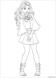 Click the mal from descendants coloring pages to view printable version or color it online (compatible with ipad and android tablets). Evie From Descendants Coloring Pages Descendants Coloring Pages Free Printable Coloring Pages Online