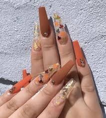 Halloween nail acrylic art class! 20 Trendy Fall Nail Designs Acrylic Nails In 2020 Best Hairstyles Ebeststyles Com
