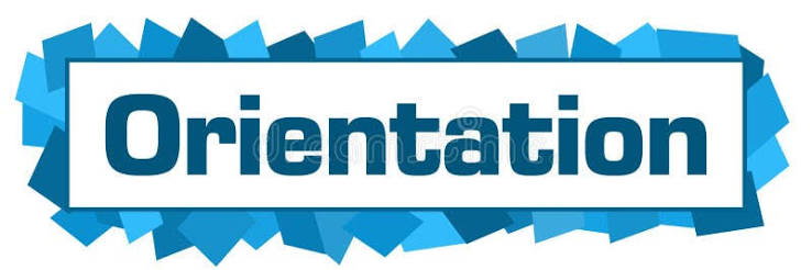 Orientation Blue Random Shapes Horizontal Stock Illustration - Illustration of background, management: 221286647