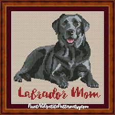 These detailed dog breed counted cross stitch charts are sure to delight the crafter who loves dogs. Black Labrador Mom Cross Stitch Pdf Pattern Etsy In 2021 Cross Stitch Labrador Mom Cross Stitch Designs
