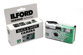 Black And White Disposable Camera Ilford Hp5 Single Use Camera 135 24 3 Used Cameras Single Use Camera White Camera