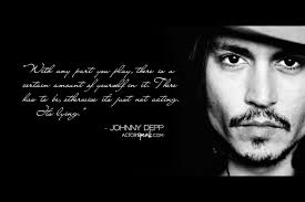 One day the people that didn't … Quotes About Johnny Depp 96 Quotes