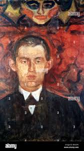 Munch portrait woman hi-res stock photography and images