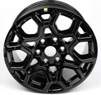 Roda de liga leve de 18 polegadas OEM para Ford F150 preta RL34-1007-RA