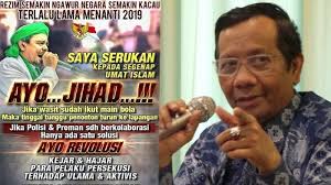 Meme habib rizieq beredar laskar fpi ngamuk pojoksatu id. Meme Rizieq Shihab Soal Aksi Persekusi Dikomentari Mahfud Md Jangan Perkeruh Dengan Istilah Jihad Tribunnews Com Mobile