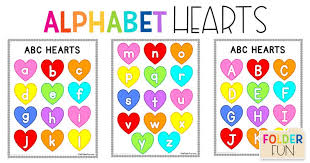 Alphattack can you save the planet from the alpha bombs? Alphabet Hearts File Folder Game File Folder Fun