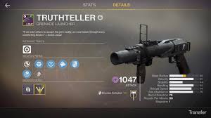 Destiny 2 Players Need To Get This Truthteller God Roll From Banshee