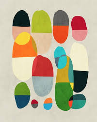 The Shapes The Colours It All Works For Me Looks Like Drug Capsules Too Anyone Know The Artist Comment If You Do Art Prints Art Prints