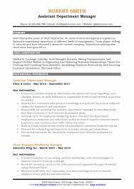 Assistant manager responsibilities include assisting the manager in organizing, planning and implementing strategy post this assistant manager job description job ad to 18+ free job boards with one submission. Assistant Department Manager Resume Samples Qwikresume