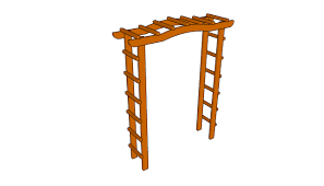 If you have a drill, a jigsaw and a circular saw—and some experience using them—you can build this arbor in two or three weekends. Free Garden Arbor Plans Free Garden Plans How To Build Garden Projects