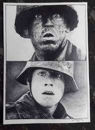 This is a drawing I did last year.. depicts one of the best scenes in the  series, in my opinion, Hope you like it