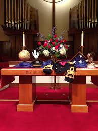 Veteran S Day 2016 Church Altar Decorations Communion Table Decorations Altar Design