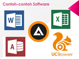 Tabel contoh software no nama software fungsi gambar 1 microsoft office mendukung segala kegiatan perkantoran 2 adobe photoshop membuat/mengedit gambar raster 3 corel draw. Perangkat Keras Dan Perangkat Lunak Komputer Ppt Download