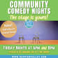 Community Comedy Night (June 12th, 6pm)