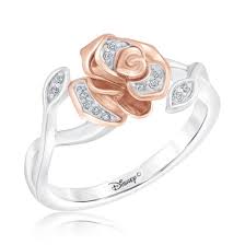 Discover inspired goods from authentic brands. Enchanted Disney Fine Jewelry Belle S Rose Diamond Fashion Ring 1 20ctw Reeds Jewelers