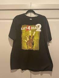 2009 Left 4 Dead 2 Valve Video Game Promo T-Shirt Black Mens Size 2XL | eBay