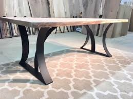 Steel Grande Dining Table Base In 2020 Metal Table Legs Dining Table Bases Metal Base Dining Table