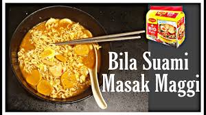 Resipi ayam masak kari kering. Resepi Bila Suami Masak Maggi Kari Youtube